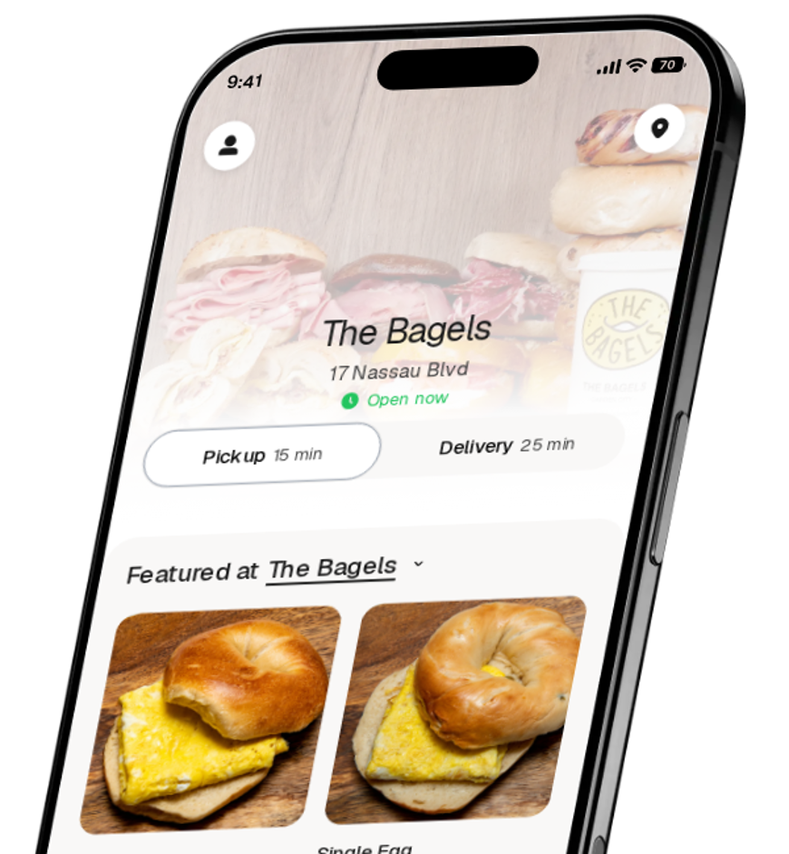 The Bagels app preview