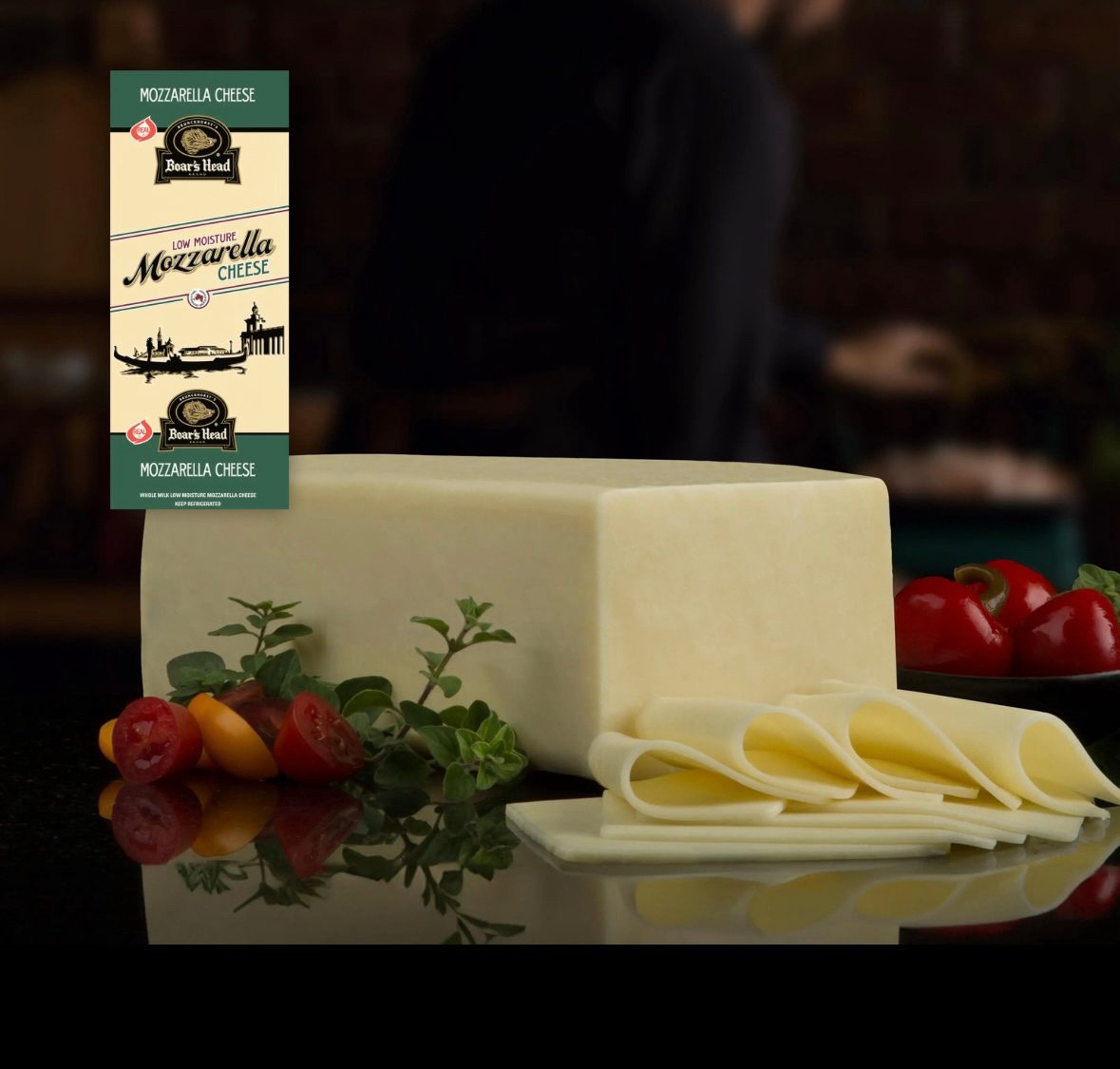 Mozzarella Cheese (1/2 Lb).