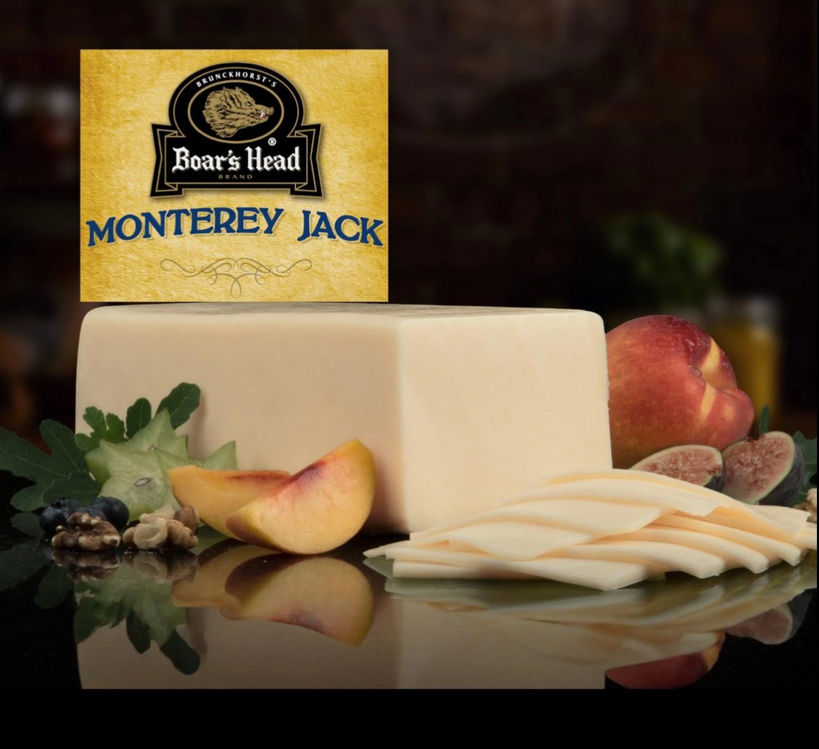 Monterey Jack Cheese (1/2 Lb).