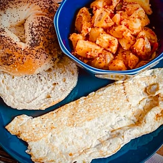 Double Egg Whites Platter