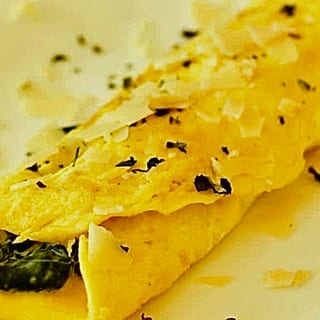 Spinach Omelette