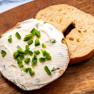 Jalapeño Cc on a Bagel