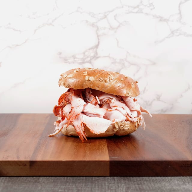 Cracked Peppermill Turkey Sandwich.