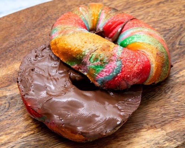 Nutella on a Bagel.