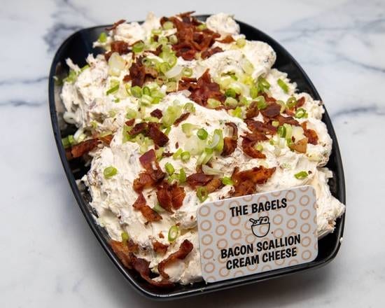 1/2 lb Bacon Scallion Cream Cheese.