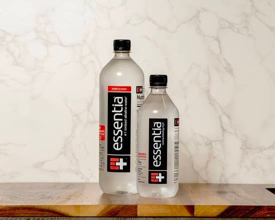 Essentia Water.