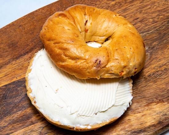 Low Fat Cc on a Bagel.