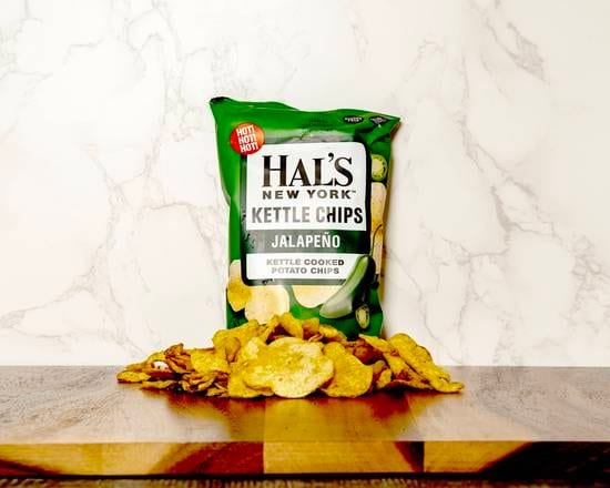 Hal's New York Kettle Chips (Jalapeno).